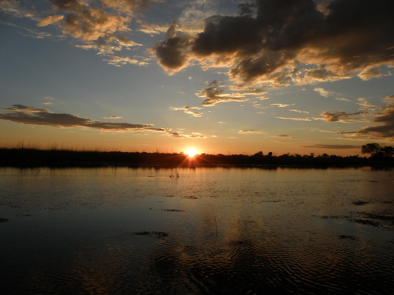Botswana Sunset