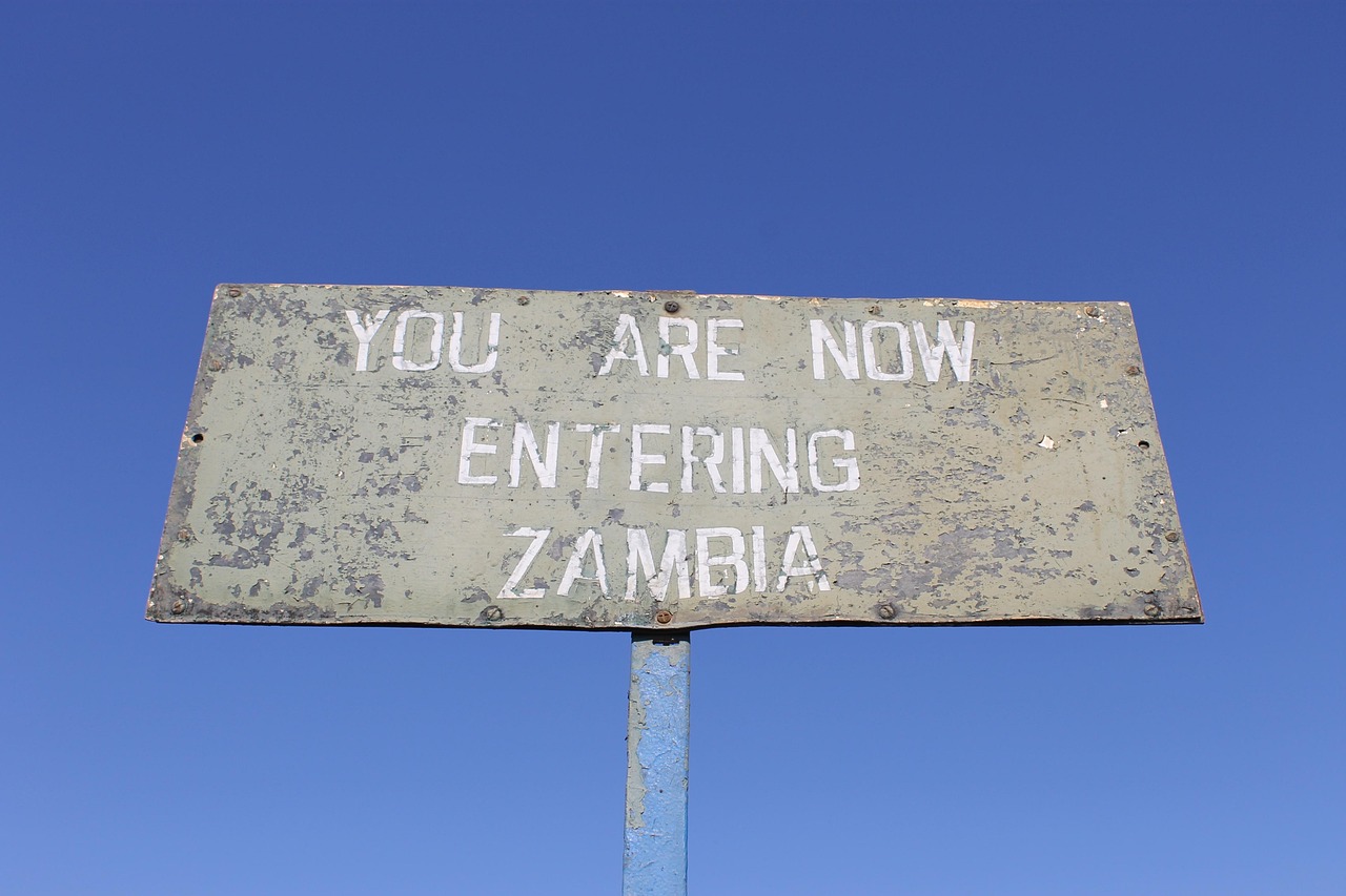 Simakade You are now entering Zambia