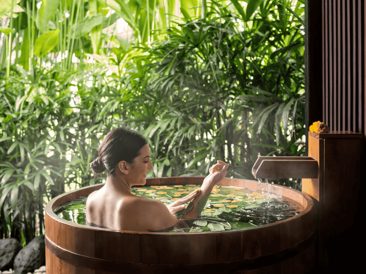 Relaxing Safari Bath