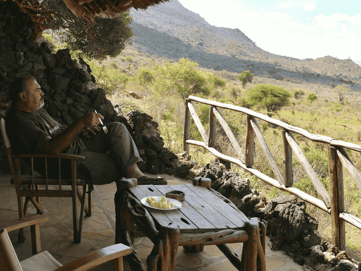 Relaxing Safari View